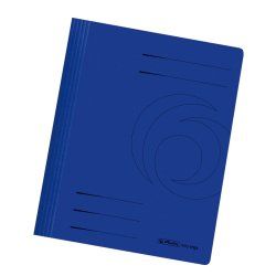 Herlitz 11036969 folder Cardboard Blue A4