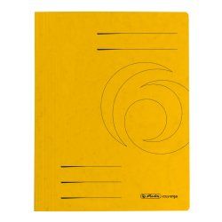 Herlitz 11094679 fichier Carton Jaune A4