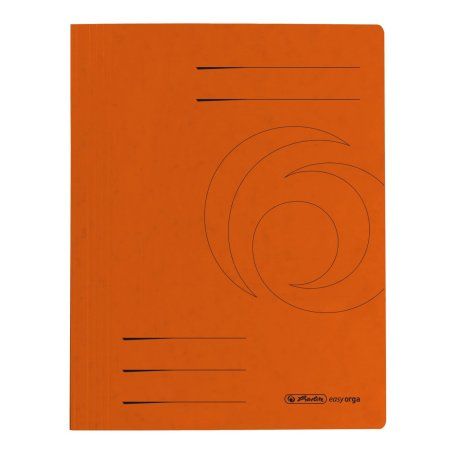 Herlitz 11094687 folder Cardboard Orange A4