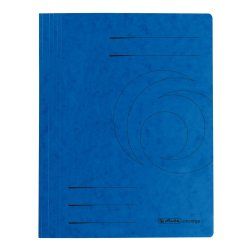 Herlitz 11094703 fichier Carton Bleu A4