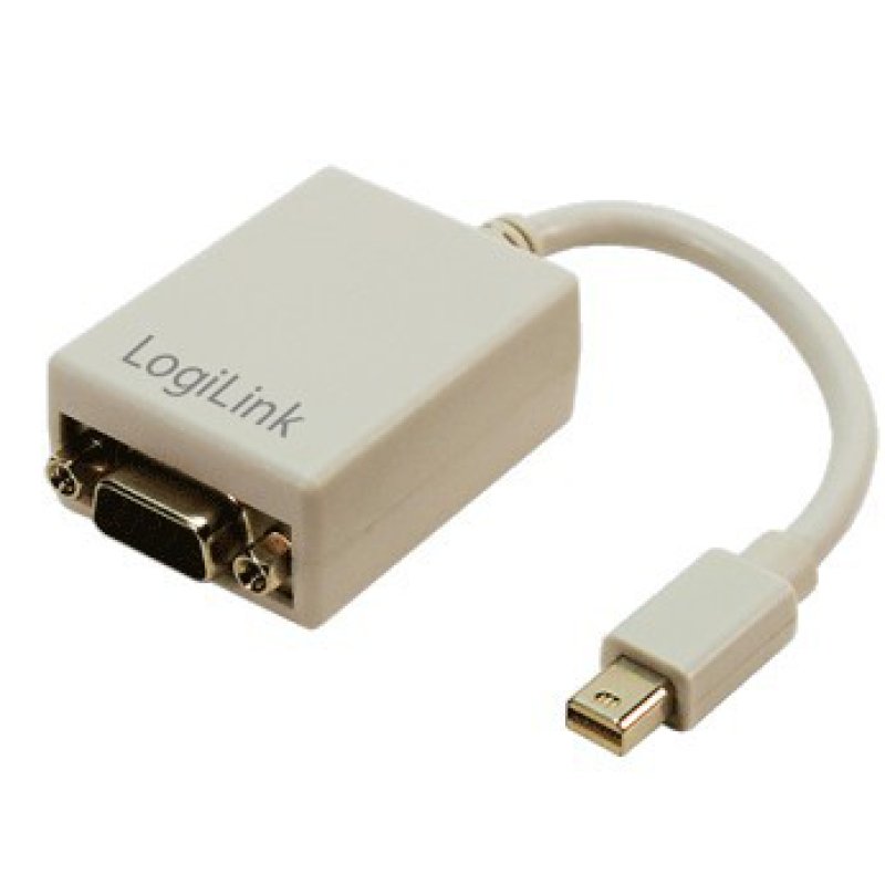 LogiLink Adaptateur VGA femelle 15 pôles - mini DisplayPort