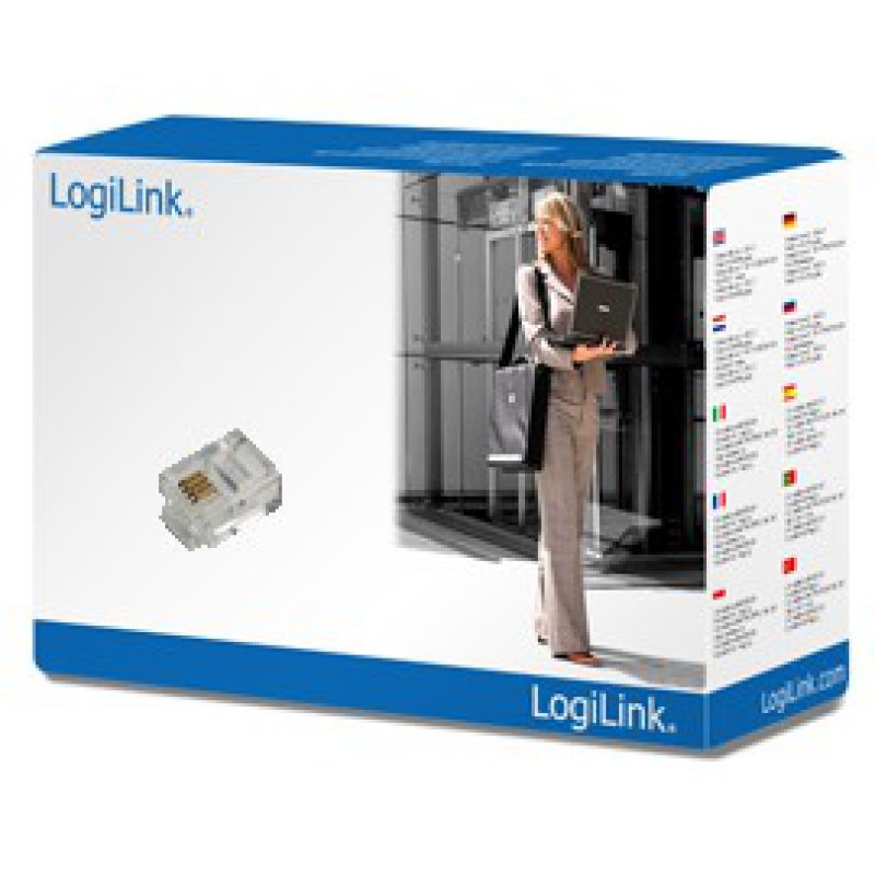 LogiLink RJ11 Transparent
