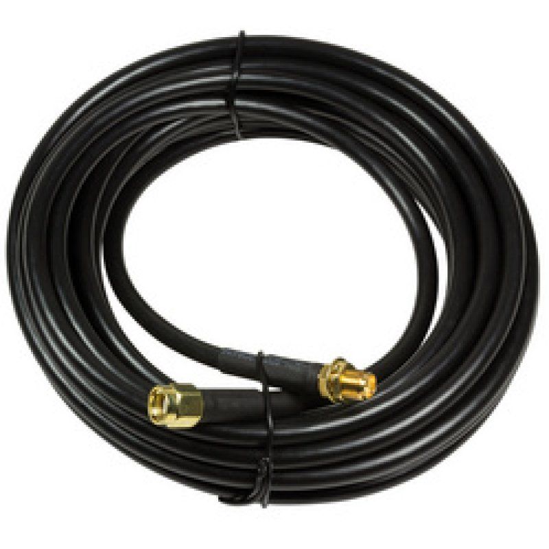 LogiLink Rallonge pour antenne intérieure WiFi, 5 m, noir