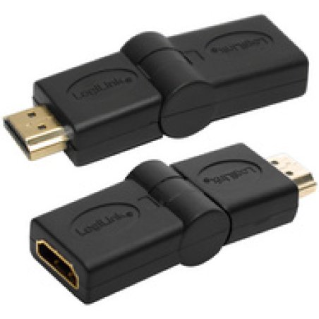LogiLink Adaptateur HDMI femelle - HDMI mâle, inclinable