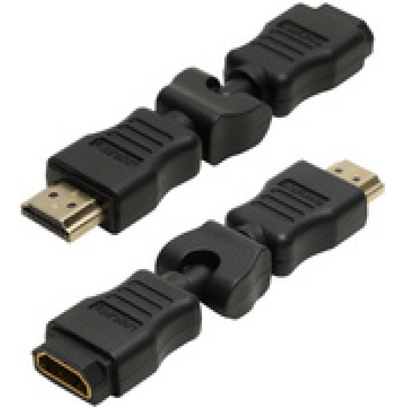 LogiLink Adaptateur HDMI femelle - HDMI mâle, inclinable