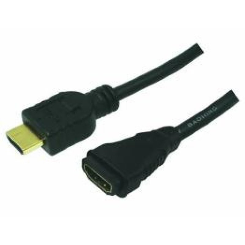 LogiLink HDMI/HDMI, 3.0m câble HDMI 3 m HDMI Type A (Standard) Noir