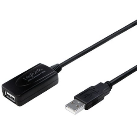 LogiLink Rallonge USB 2.0, 20 m