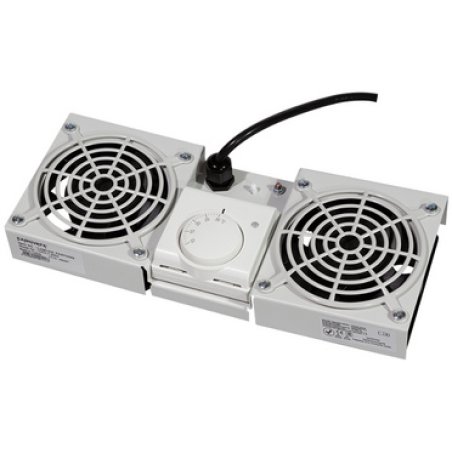 LogiLink Unité de ventilation de toit pour coffrets muraux