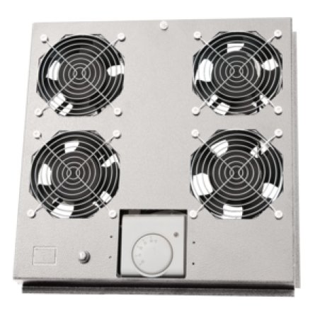 LogiLink Unité de ventilation de toit, 4 ventilateurs