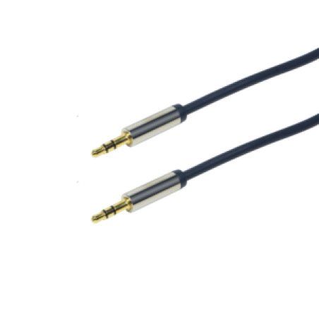LogiLink CA10150 câble audio 1,5 m 3,5mm Bleu