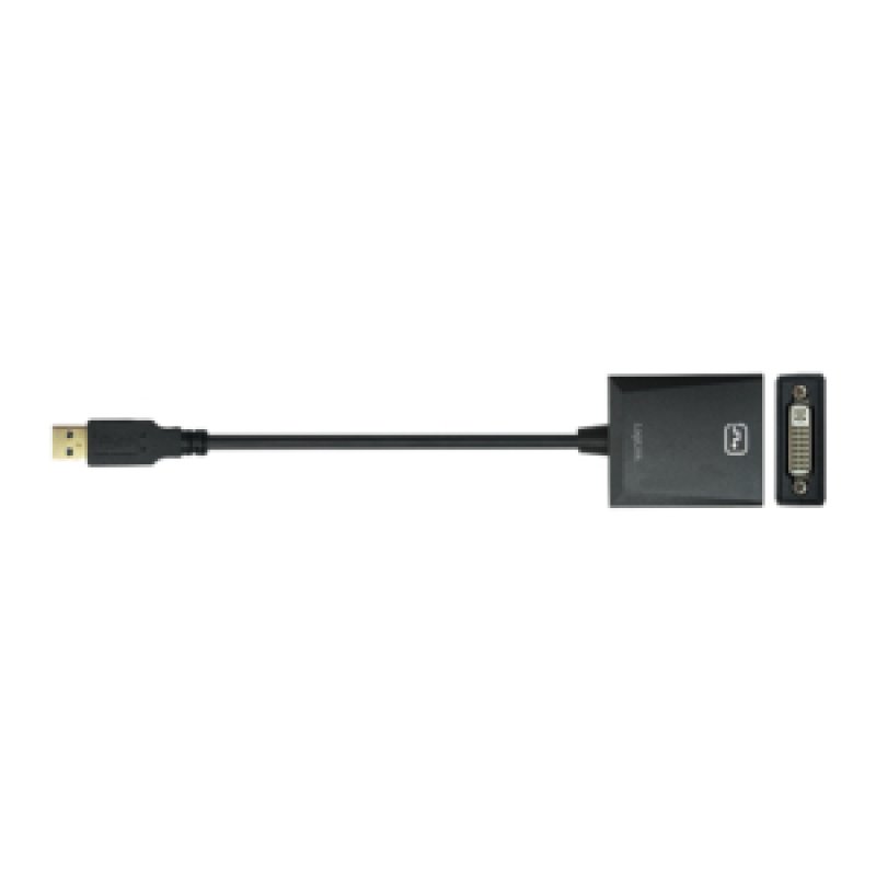DIGITUS Adaptateur graphique USB 3.0 - DVI, noir