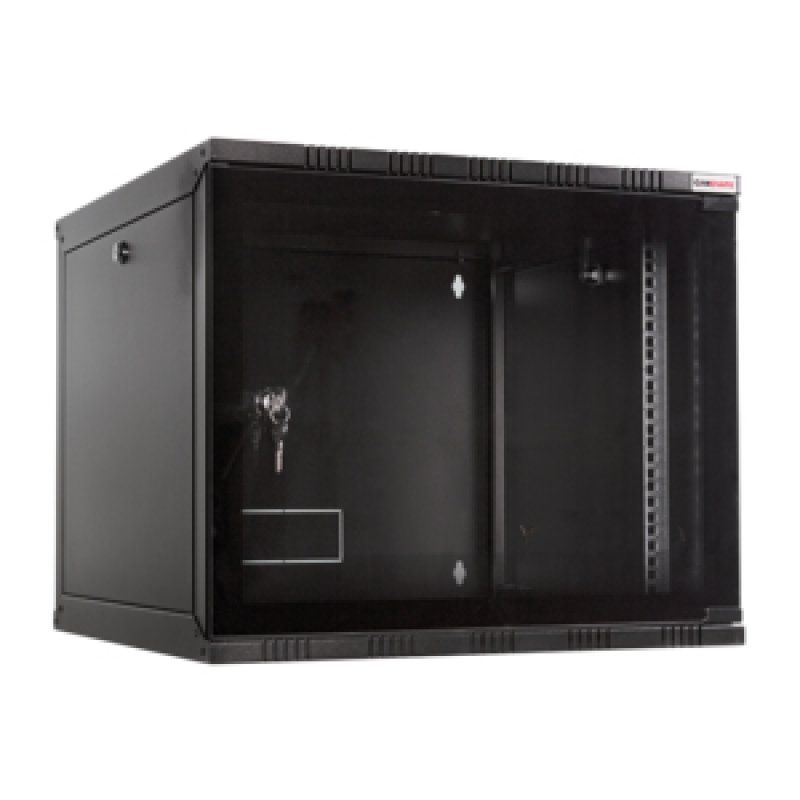 LogiLink W06A40B étagère 6U Rack monté sur le mur Noir