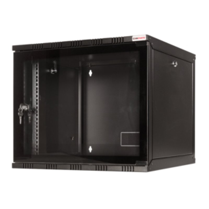 LogiLink W09A40B rack cabinet 9U Wall mounted rack Black