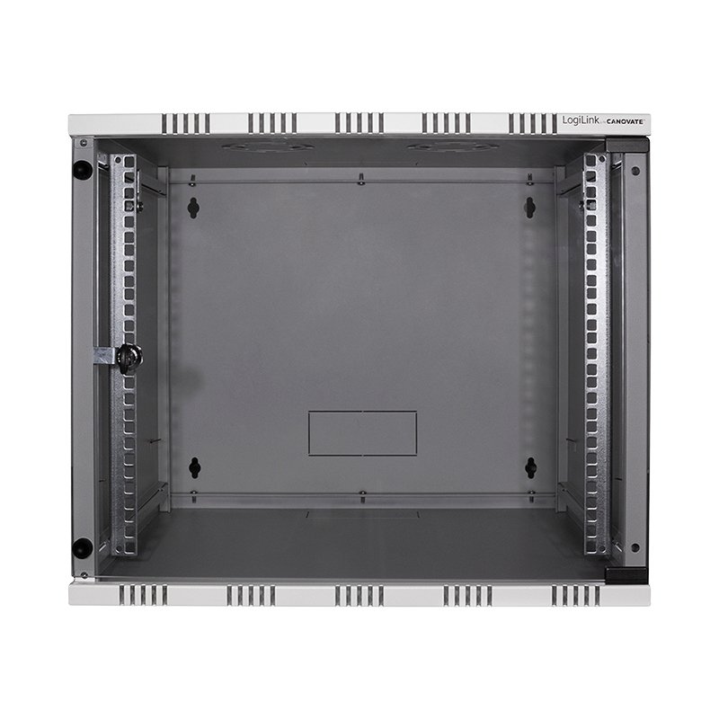 LogiLink W09A54G rack cabinet 9U Wall mounted rack Grey