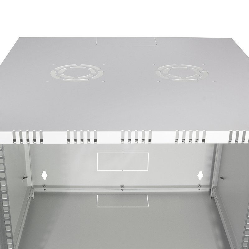 LogiLink W09A54G étagère 9U Rack monté sur le mur Gris