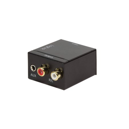 LogiLink CA0101 convertisseur audio Noir