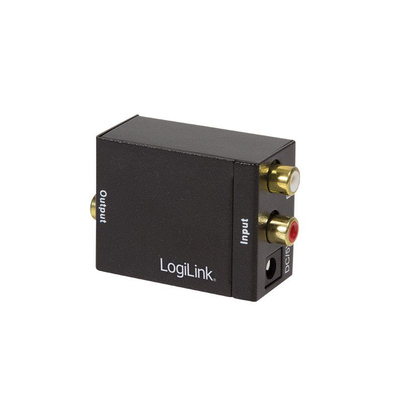 LogiLink Convertisseur audio, analogique vers numérique,
