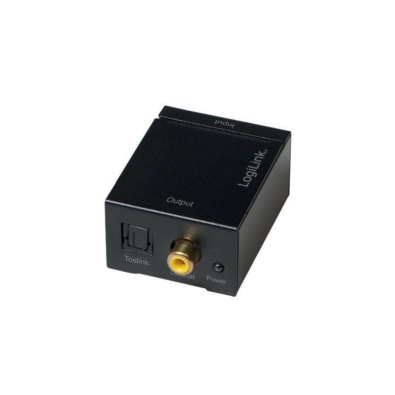 LogiLink CA0102 audio converter Black