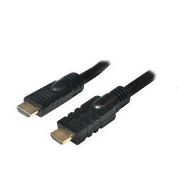 LogiLink CHA0010 câble HDMI 10 m HDMI Type A (Standard) Noir