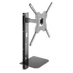 LogiLink BP0048 TV mount/stand 139.7 cm (55") Black, Stainless steel
