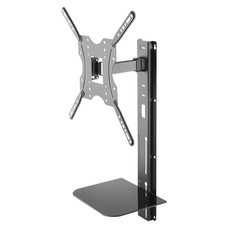 LogiLink BP0048 TV mount/stand 139.7 cm (55") Black, Stainless steel