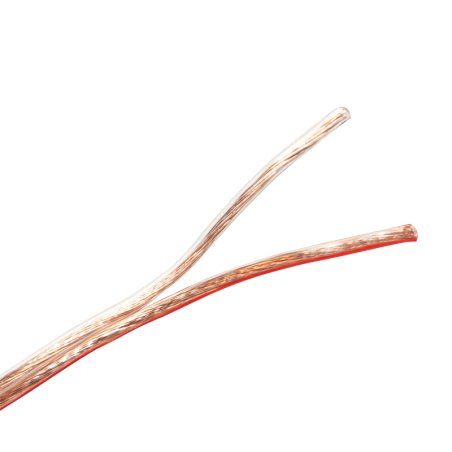 LogiLink Câble pour haut-parleurs, 2 x 0,75 mm2, 25 m