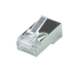 LogiLink Connecteur modulaire RJ45 Cat.6A, blindé, argent