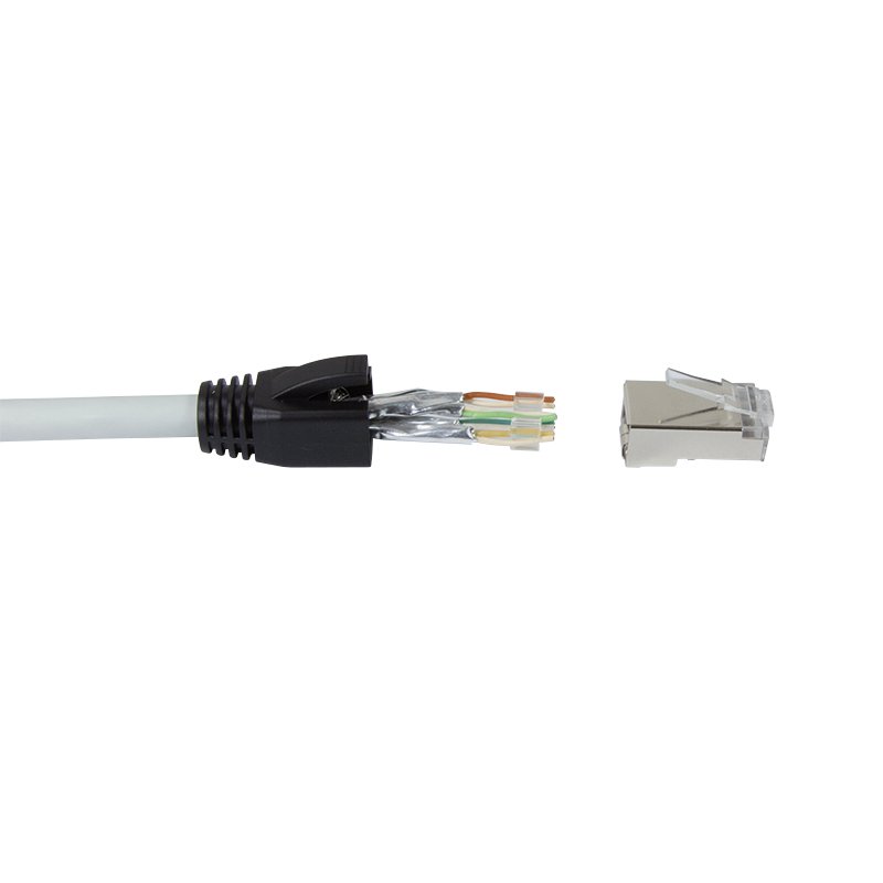 LogiLink MP0070 connecteur de fils RJ-45 Argent