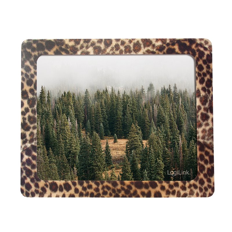 LogiLink ID0164 mouse pad Black, Transparent, Yellow