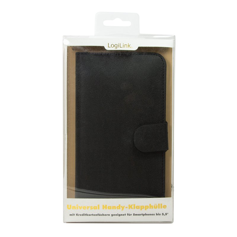 LogiLink Etui à smartphone, 5 compartiments, 5,5" (13,97 cm)