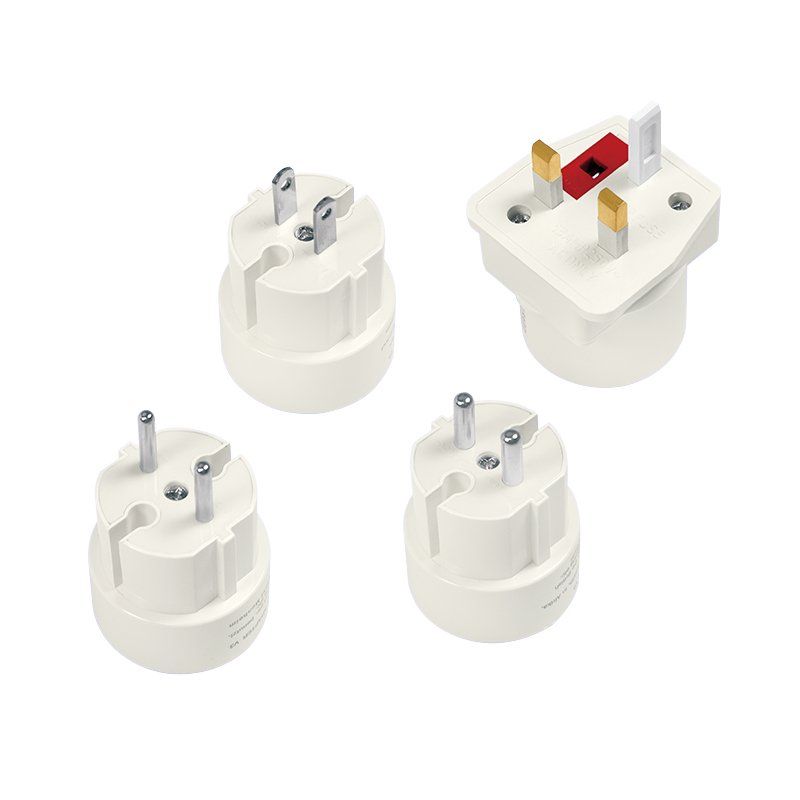 LogiLink PA0186 adaptateur prise d'alimentation Blanc