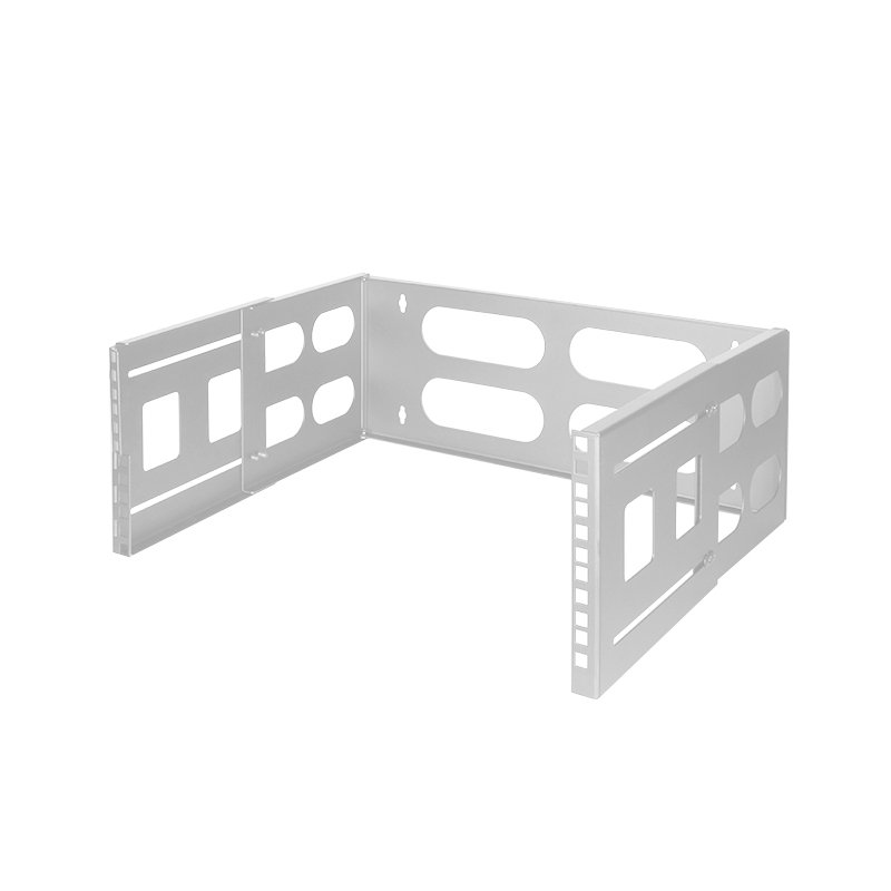 LogiLink Support mural 19", 4 U, gris clair (RAL7035)