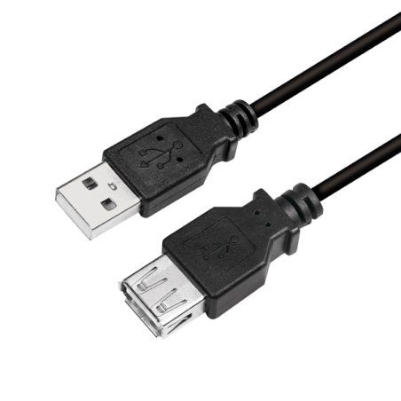 LogiLink Rallonge USB 2.0, 3,0 m, noir