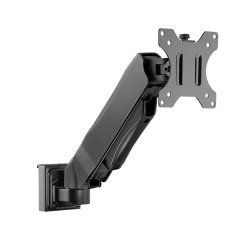 LogiLink EO0019-5 support d'écran plat pour bureau 68,6 cm (27") Noir