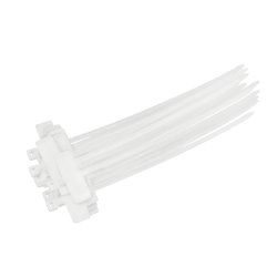 LogiLink KAB0069 range-câbles Bureau Support attache de câble Transparent 100 pièce(s)