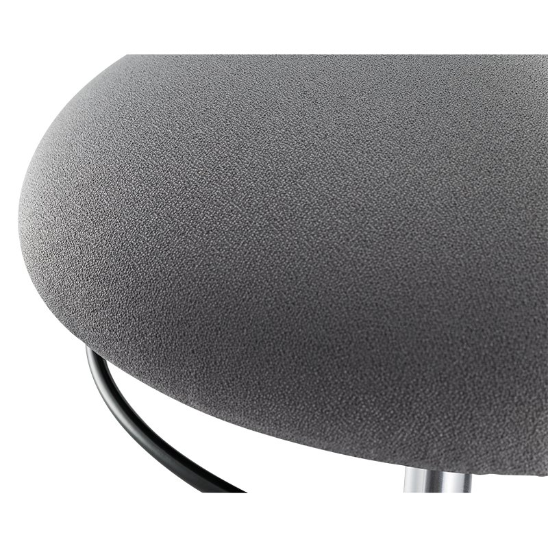 LogiLink Tabouret, hauteur réglable, noir