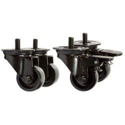 LogiLink 19 Castor Set for Network Rack, 4pcs., max. 600 kg