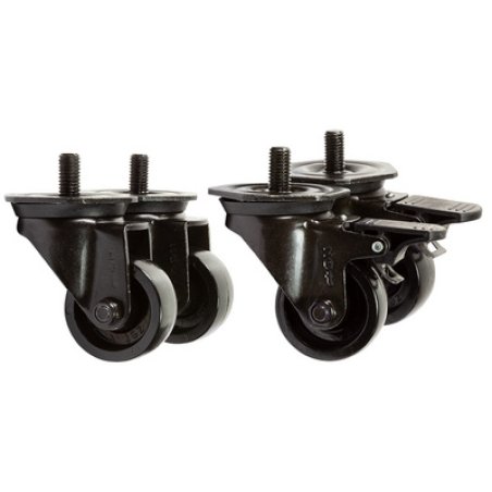 LogiLink 19 Castor Set for Network Rack, 4pcs., max. 600 kg