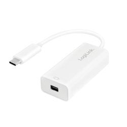 LogiLink UA0360 câble vidéo et adaptateur 0,15 m USB Type-C Mini DisplayPort Blanc