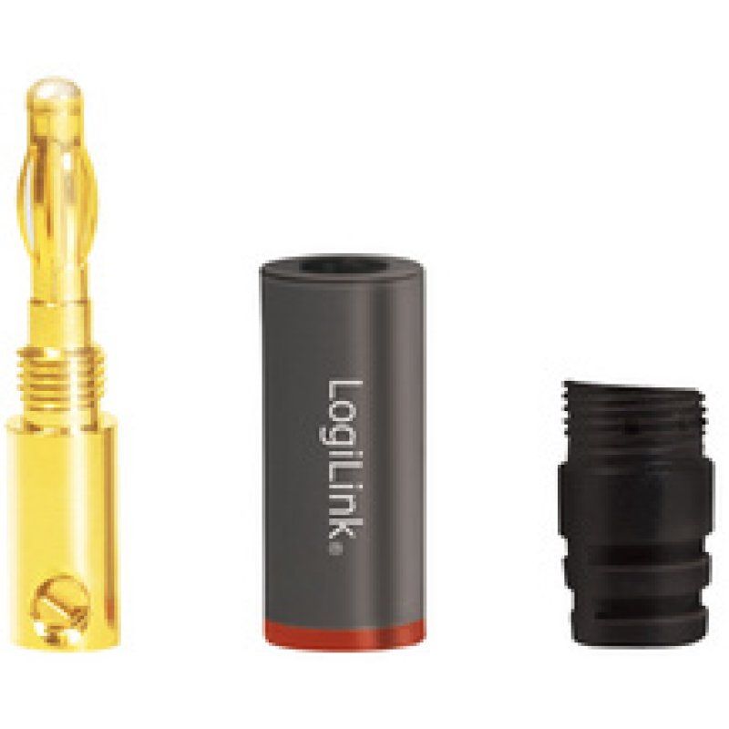 LogiLink Fiche banane, jeu de 4 pièces (2 paires)