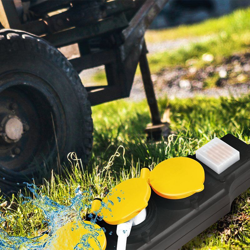 LogiLink LPS256 multiprise 1,5 m 6 sortie(s) CA Extérieure Noir, Jaune