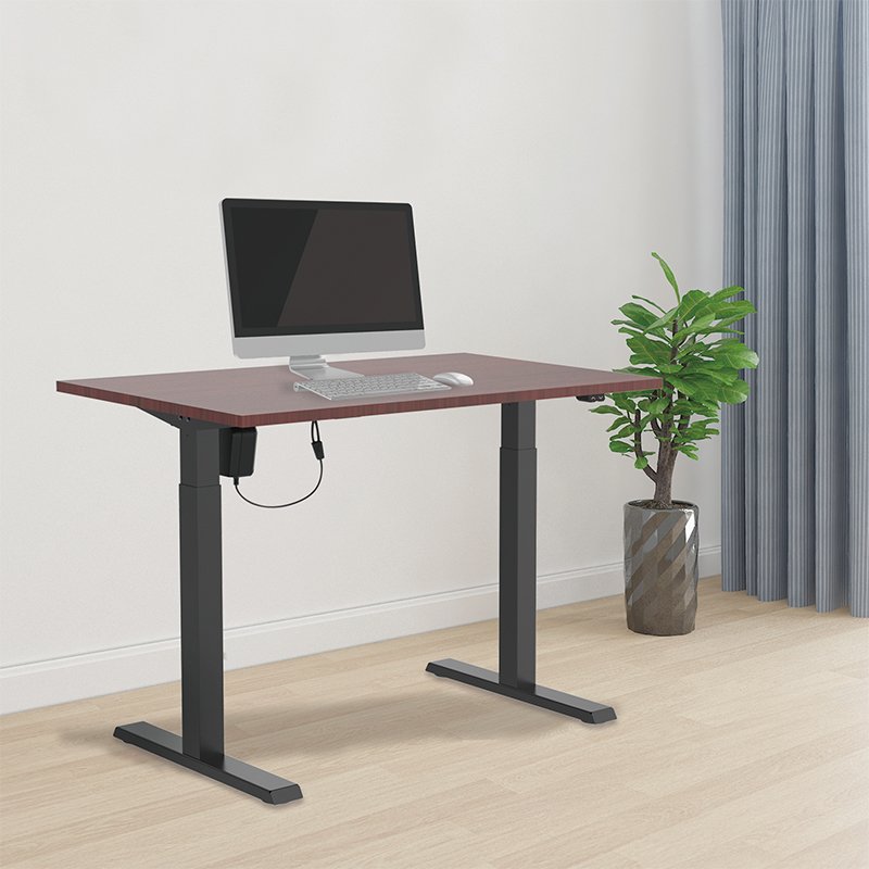 LogiLink EO0029 standing desk frame Electric 2 leg(s) Black