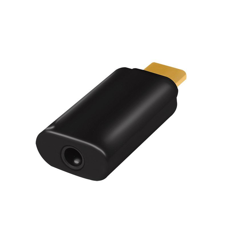 LogiLink UA0356 changeur de genre de câble USB-C 3,5 mm Noir