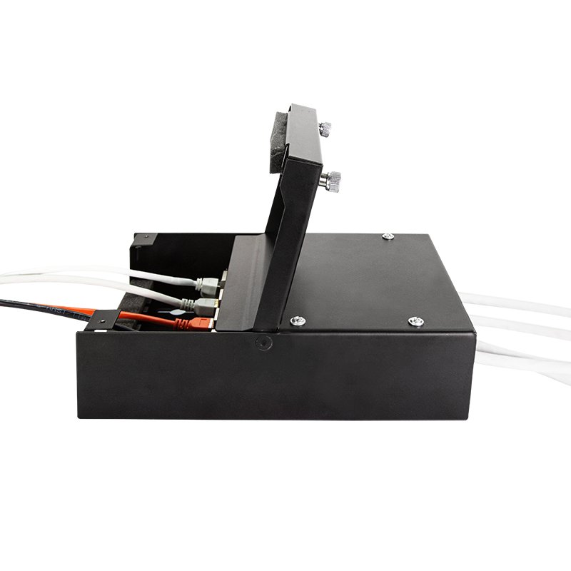 LogiLink Boîtier à point de consolidation, 4 ports, noir