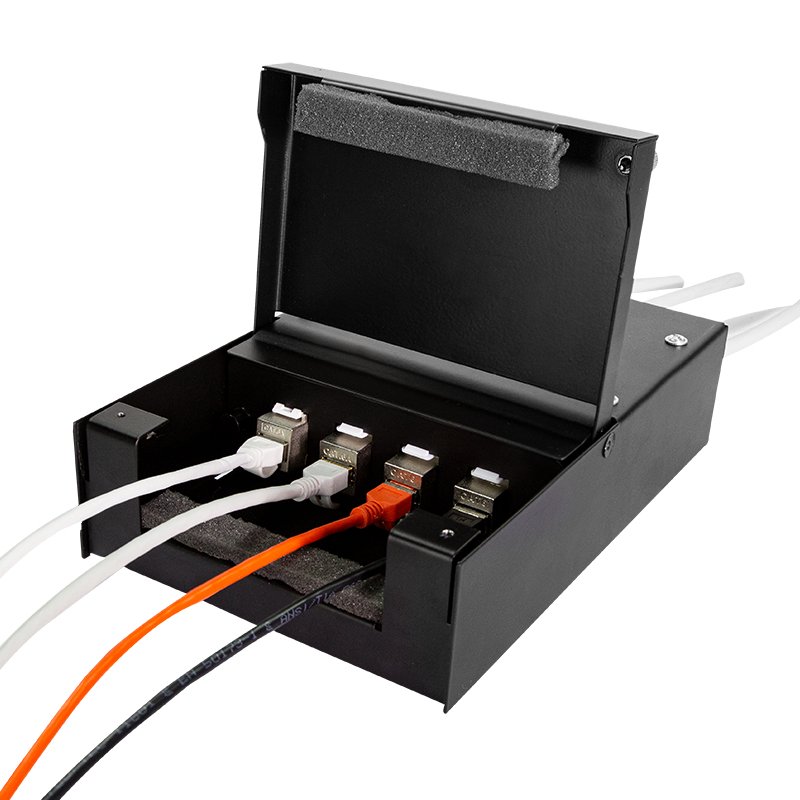 LogiLink Consolidation point box (CP) for 4 keystone modules