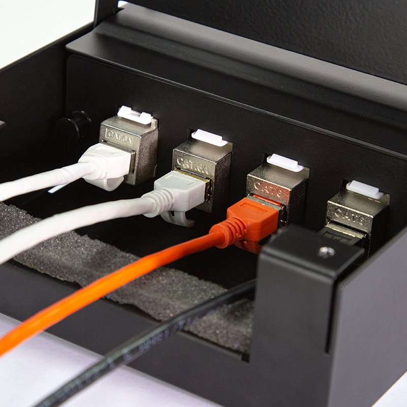 LogiLink Consolidation point box (CP) for 4 keystone modules