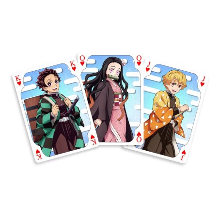 Demon Slayer: Kimetsu no Yaiba jeu de cartes à jouer