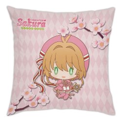 Cardcaptor Sakura Clear Card coussin Sakura & Kero-chan 35 x 35 cm
