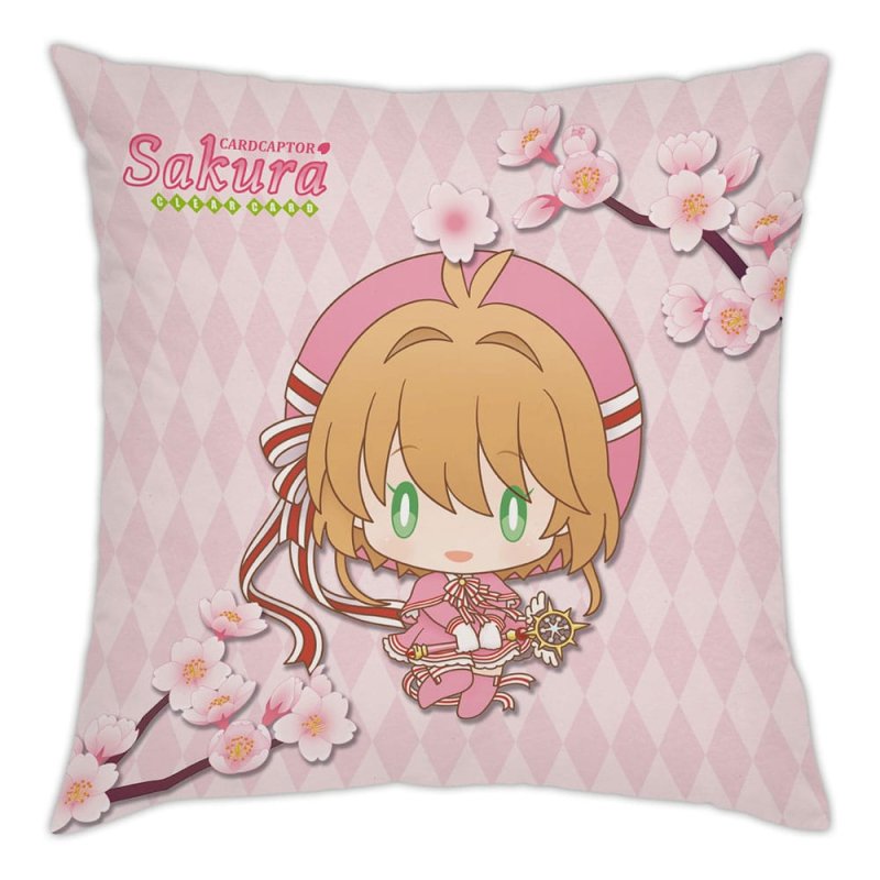 Cardcaptor Sakura Clear Card coussin Sakura & Kero-chan 35 x 35 cm