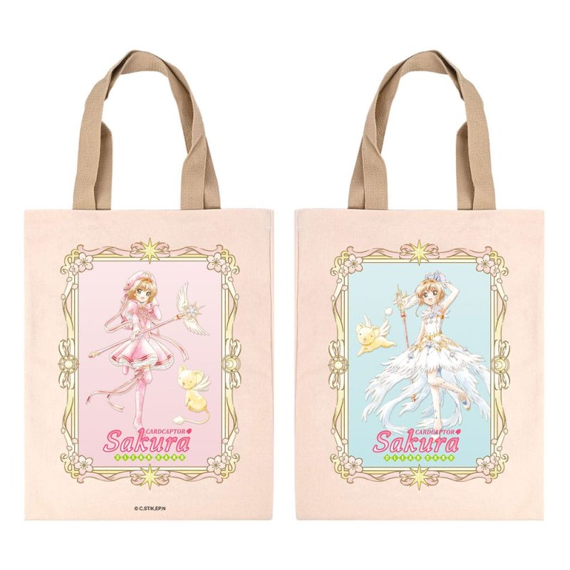 Cardcaptor Sakura Clear Card PVC sac shopping Sakura & Kero-chan